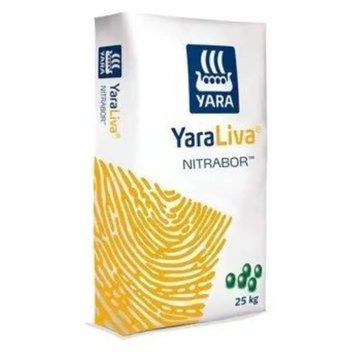 ЯраЛіва Нітрабор, гранульоване азотнокальцієве добриво, 25 кг, Yara 1000191 фото
