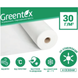 Агроволокно біле Greentex 30 г/м&sup2; 1,6x100 м 5680987 фото 1